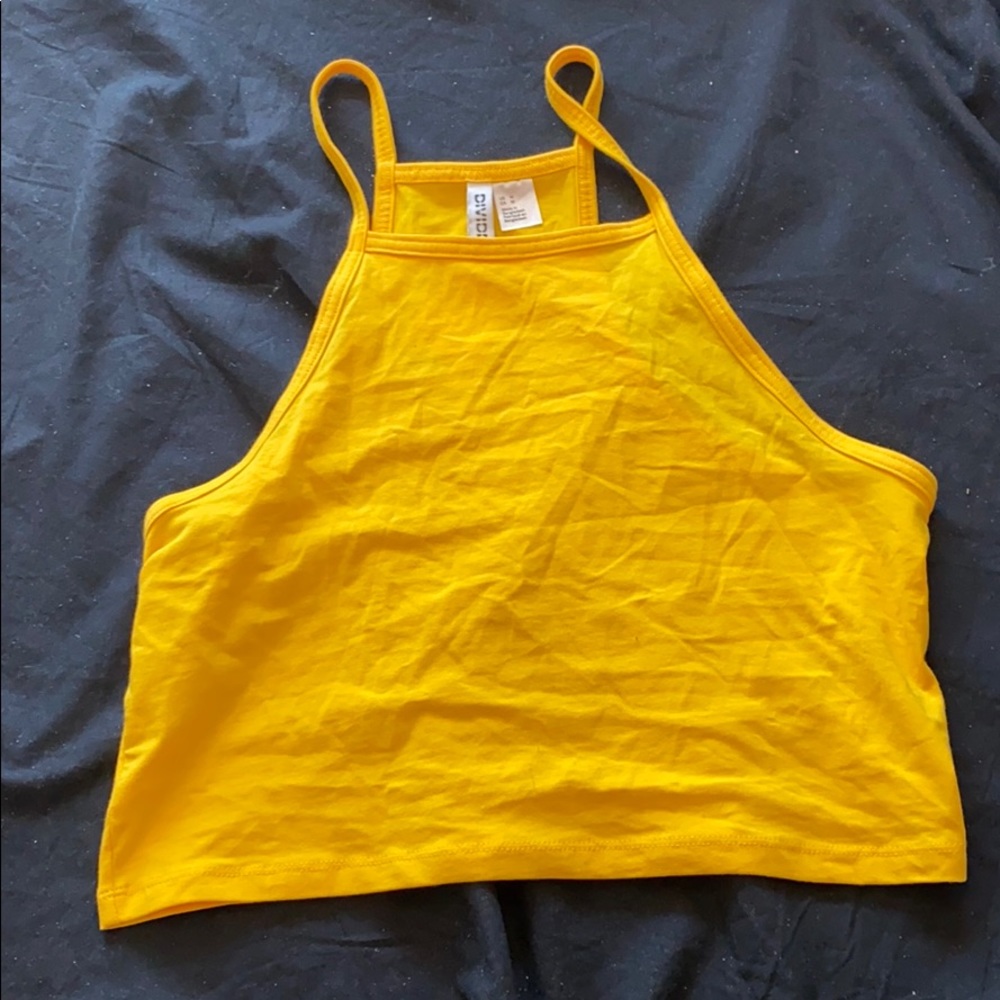 yellow shirt